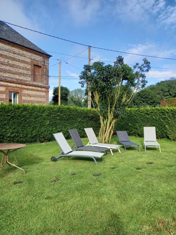 La Maison Aux Pivoines Theuville-aux-Maillots Extérieur photo